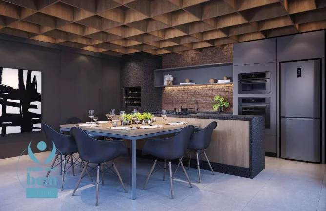 Imagem Apartamento com 2 quartos à venda, 55 m² por R$ 615.342 - Centro - Curitiba/PR