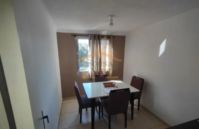 Imagem Apartamento com 52m², distribuídos em 3 dormitórios, 1 banheiro, cozinha integrada à área de se...