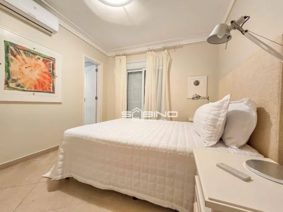 Imagem Apartamento Pé na Areia Fontal à Venda, com 4 dormitórios 4 Suítes 3 vagas 203m² - Riviera de São Lourenço Bertioga SP