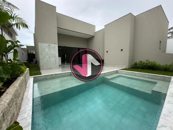 Imagem Casa térrea no condomínio Villa Jardim, com uma área generosa de 260 metros quadrados e um terren...