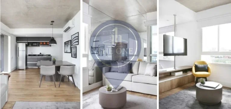 Imagem Studio de Luxo à Venda em São Paulo-SP, Bairro Cidade Monções: 1 Quarto, 1 Banheiro, 1 Vaga, 63m² de Pura Sofisticação!