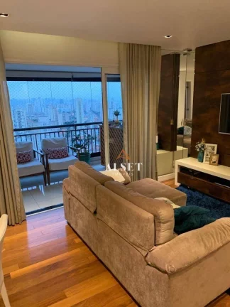 Apartamento porteira fechada com 3 dormitórios e varanda gourmet na Mooca