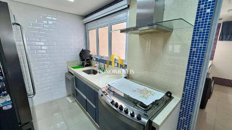 Imagem Apto venda 3 dorm vista piscina andar alto, 123m Cond Domo Life Centro SBC