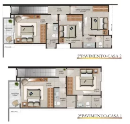 Imagem CASA DUPLEX EM SANTA MÔNICA.
