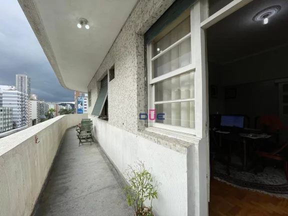 Imagem Apartamento Icônico com 2 suítes à venda, 168 m² por R$ 742.000 - Gonzaga - Santos/SP