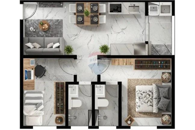 Imagem Apartamento à Venda 2 Quartos no Jardim Piratininga – Sorocaba