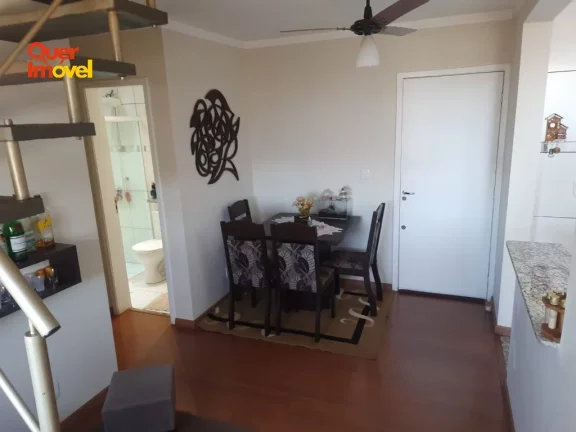 Imagem Oportunidade única: Cobertura à venda em Ribeirão Preto-SP, bairro Parque Industrial Lagoinha, 2 quartos, 1 suíte, 2 salas, 3 banheiros, 2 vagas, 106m².