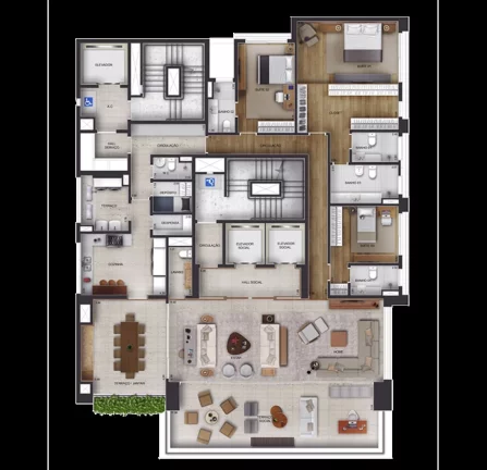 Imagem Apartamento em Vila Nova Conceição São Paulo SP, apartment in São Paulo Brazil, comprar apartamento 4 quartos em Vila Nova Conceição São Paulo SP