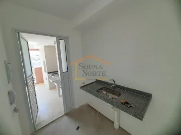 Imagem Apartamento com 56 m², 2 dormitórios, sendo 1 suíte com ventilação natural, sala integrada à v...