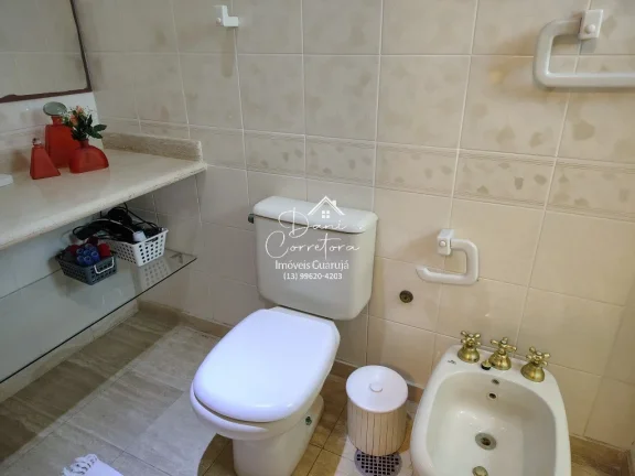 Imagem Apartamento de luxo à venda em Guarujá-SP, no bairro Pitangueiras: 3 quartos, 3 suítes, 2 salas, 5 banheiros, 2 vagas de garagem, 190m².