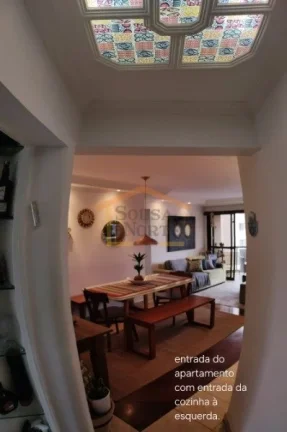 Imagem Apartamento 3 dormitórios, sendo 1 suíte, sala 2 ambientes, lareira, lavabo, varanda envidraçada ...