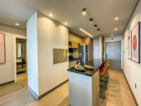 Imagem Apartamento mobiliado de frente