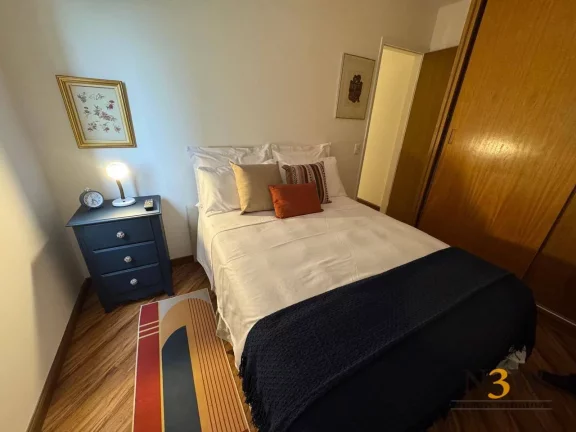 Imagem Apartamento mobiliado para locação em Pinheiros São Paulo SP com 40m², 1 dormitório e 1 vaga de garagem no Condomínio Maria José