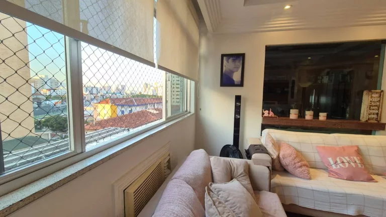 Imagem Belíssimo Apartamento com 2 dorms, Pompéia, Santos!
