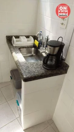 Imagem Apartamento com 1 quartoo para alugar, 41 m² por R$ 1.800/mês - Itararé - São Vicente/SP