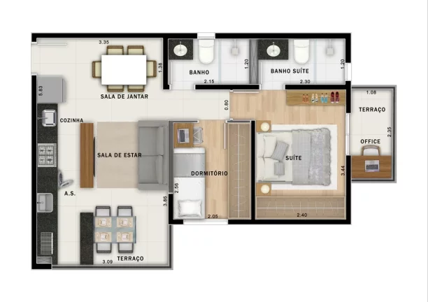 Imagem APARTAMENTO RESIDENCIAL em Santo André - SP, Jardim