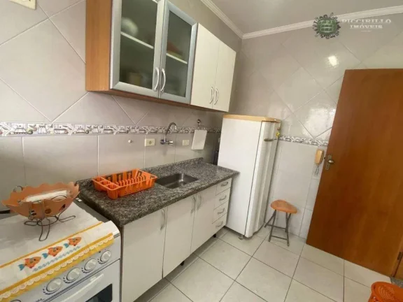 Imagem Apartamento com 1 dormitório à venda, 43 m² por R$ 320.000 - Aviação - Praia Grande/SP