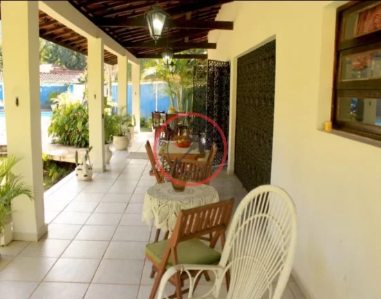 Imagem Lindissima Casa Estilo Colonial,POSSUI 4 QUARTOS , PISCINA, AREA GOURMET INDEPENDENTE, CASA DE CASEIRO