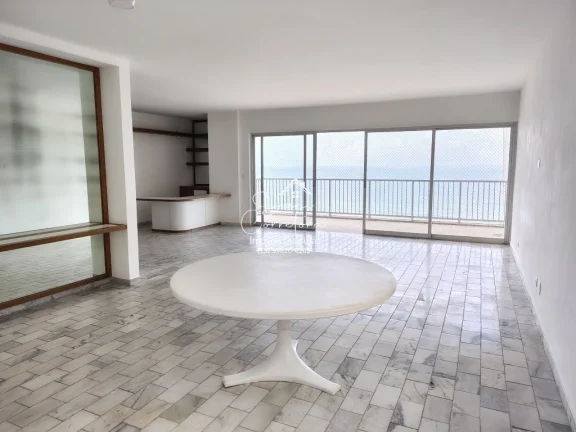 Imagem Imperdível: Apartamento à venda em Guarujá-SP, Pitangueiras 4 quartos, 4 suítes, 3 salas, 6 banheiros, 1 vaga garagem 250m².