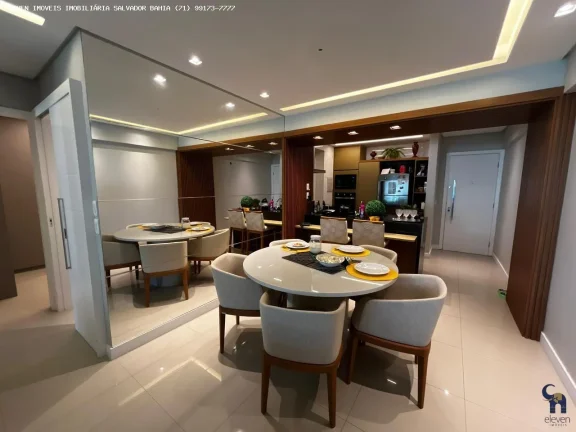 Imagem  Terrazzo Ondina: Luxo, Vista Mar e Porteira Fechada (99m²)