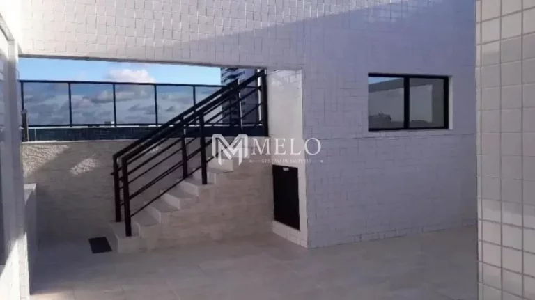 Imagem PARNAMIRIM - Flat com 1qto, 1vaga sendo a ÚNICA unicade com mega varanda