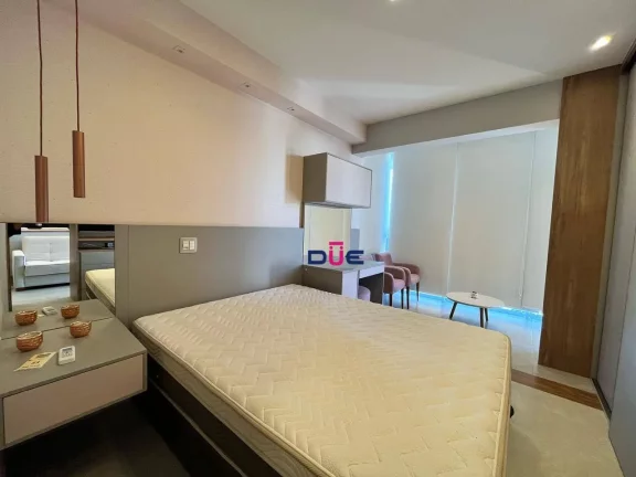 Imagem Apartamento com 1 dormitório para alugar, 46 m² por R$ 5.300/mês - Boqueirão - Santos/SP