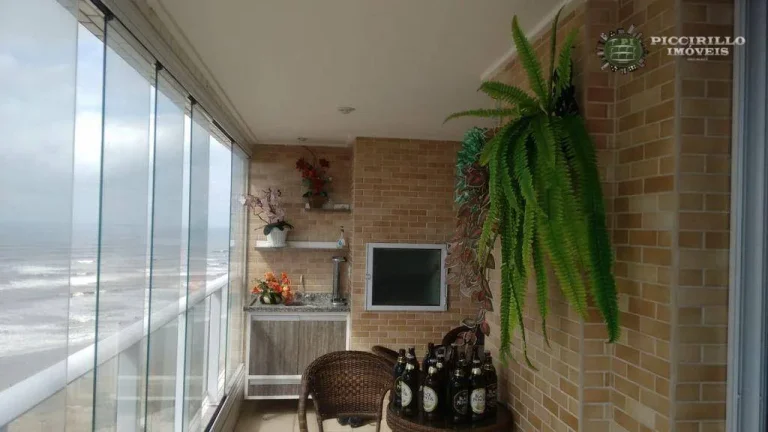 Imagem Apartamento com 3 dormitórios à venda, 92 m² por R$ 950.000,00 - Mirim - Praia Grande/SP