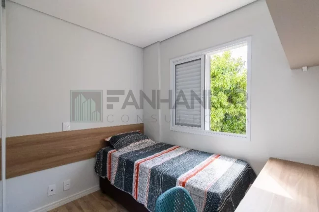 Imagem O Residencial Means do Campo oferece apartamentos de 58m² com 2 dormitórios, sendo 1 suíte, sala para 2 ambientes com varanda, cozinha ampla, 2 wc, ár