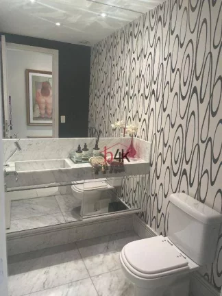 Imagem Apartamento com 380 m², 4 dormitórios suítes e 4 vagas, venda e aluguel - Campo Belo