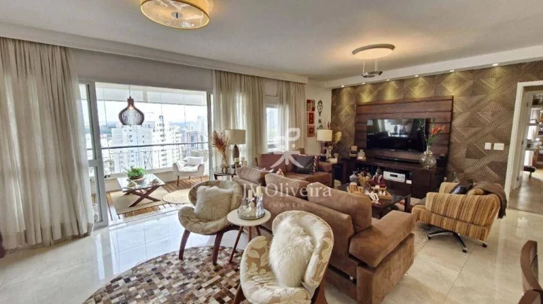 Imagem Apartamento com 3 dormitórios à venda, 146 m² por R$ 1.180.000 - Morumbi - São Paulo/SP