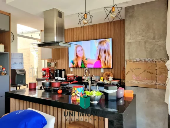 Imagem Excelente casa de 3 quartos com suíte á venda com lazer exclusivo em condomínio fechado - Guarapari