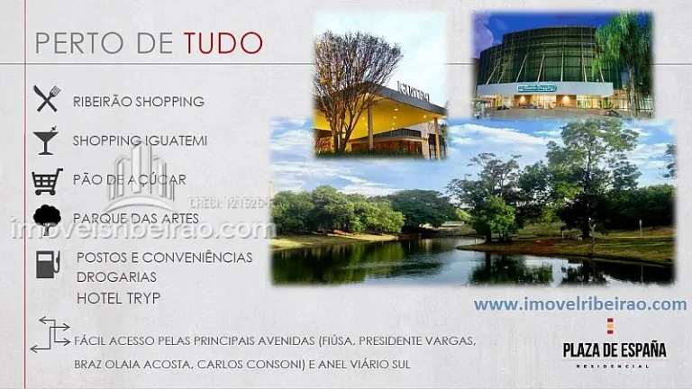 Imagem Apartamento 143,89m² 3 suítes próximo Shopping Ribeirão e Shopping Iguatemi