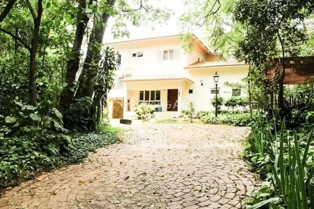 Imagem Casa a venda em Condomínio fechado dentro de bosque em área de preservação - vista panorâmica p...