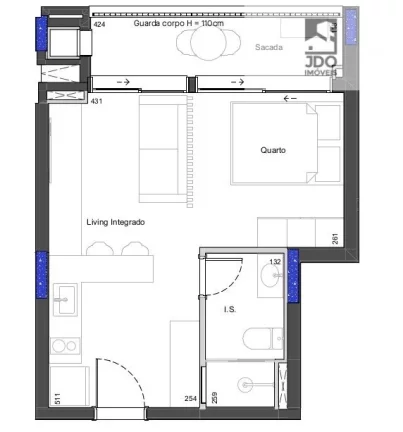 Imagem Apartamento a Venda no bairro Mercês - Curitiba, PR