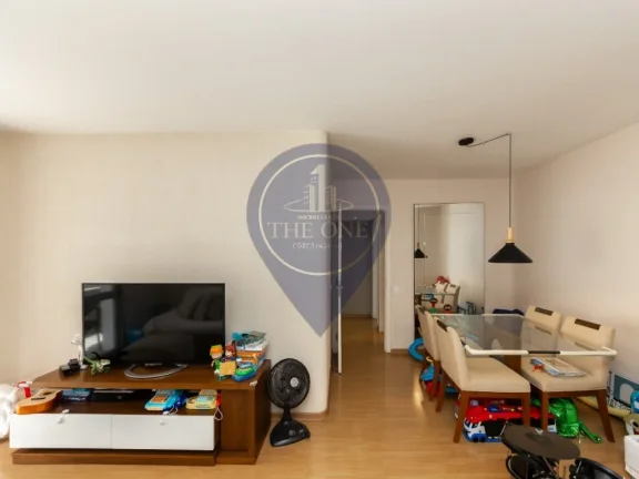 Imagem Apartamento à venda em Indianópolis, São Paulo-SP: 2 quartos, 2 salas, 2 banheiros, 1 vaga de garagem!