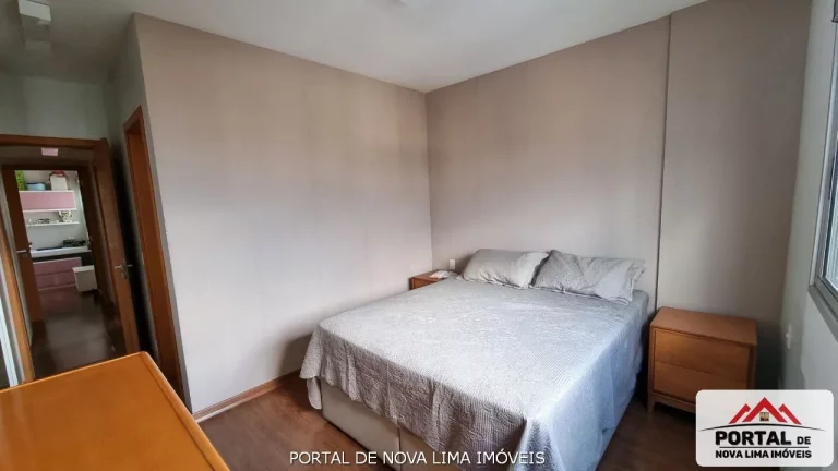 Imagem Apartamento de 3 Quartos a venda no Vila da Serra, andar alto, com Vista Definitivada. Lazer completo, Sinta se num Resort