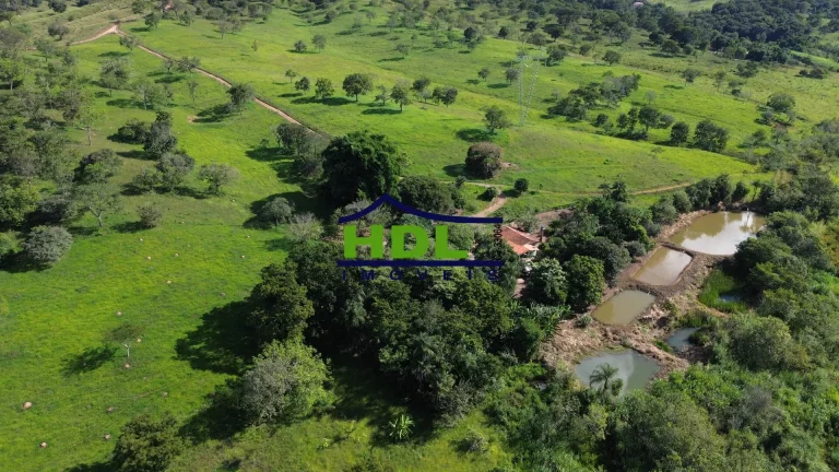 Imagem Chácara Top 4 Tanques de peixes 100 Kms de GoiâniaSão 4,3 alqs Casa simples, com pomar com muita ...