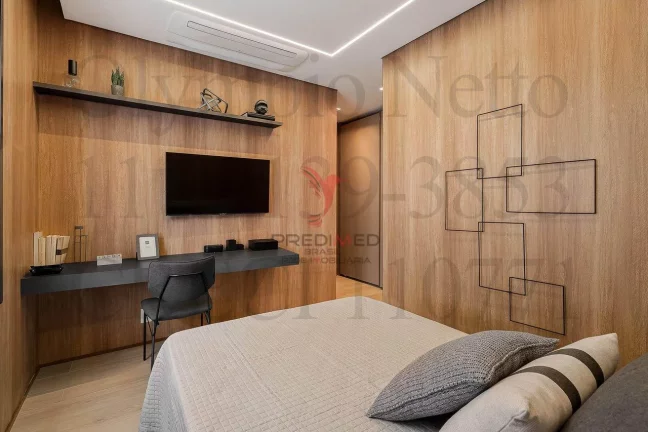 Imagem Apartamento no Brooklyn,Mobiliado Porteira fechada.3 Suites, 3 Vagas de Garagem