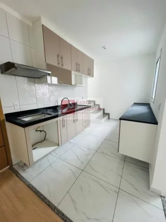 Imagem Cobertura para Locação em Santo André, Vila Scarpelli, 2 dormitórios, 1 suíte, 2 banheiros, 2 vagas