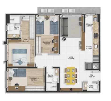 Imagem Apartamento à venda no bairro Petrópolis - Porto Alegre/RS