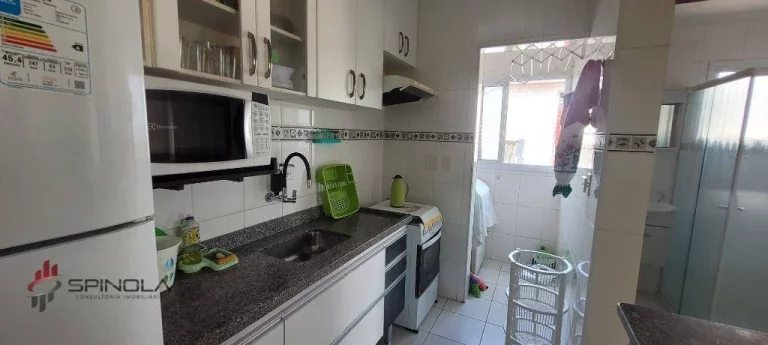 Imagem Apartamento com 1 dormitório à venda, 38 m² por R$ 290.000,00 - Real - Praia Grande/SP
