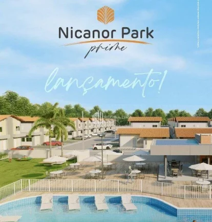Imagem LANÇAMENTO: Casa térrea em condomínio fechado, com 2 dormitórios à venda, por R$ 176.490,71 - Condomínio NICANOR PARK PRIME - Verde Lar - Teresina/PI