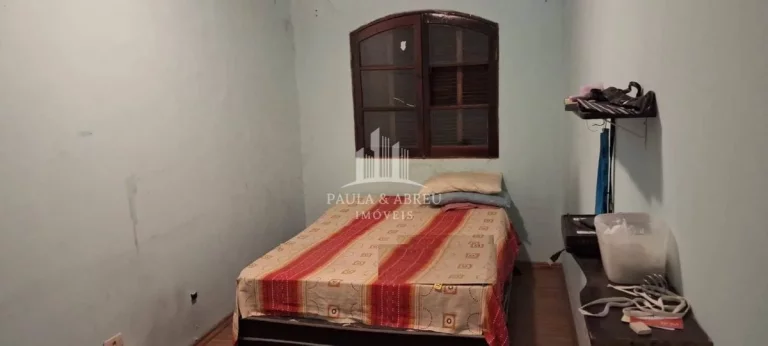 Imagem Lindo Sobrado125m², 3 Dormitórios, 2 Banheiros, Sala e Cozinha Grande, 4 Vagas + 2 Cômodos com Banheiro nos fundos no Jardim Primavera, Mauá-SP