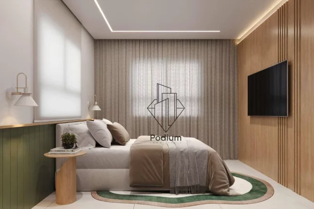 Imagem Apartamentos com varanda / sacada gourmet á 260m da praia de Camboinha / Cabedelo - AP2604