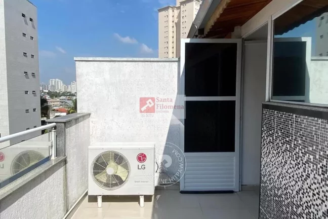 Imagem Cobertura para Venda em Santo André, Vila Valparaíso, 2 dormitórios, 1 banheiro, 1 vaga