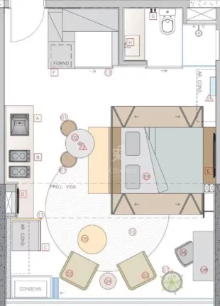 Imagem Studio com 1 dormitório à venda, 44 m² por R$ 1.200.000,00 - Pinheiros - São Paulo/SP