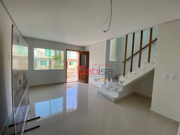 Imagem Casa com 3 Quartos Nova em condomínio com piscina e sauna à venda, 90m² por R$ 459.000,00 - Praia Rasa - Armação dos Búzios/RJ