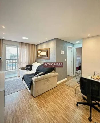 Imagem Apartamento com 2 dormitórios à venda, 46 m² por R$ 439.990 - Vila Galvão - Guarulhos/SP