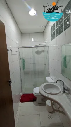Imagem Aluguel Juquehy Anual - 3 quartos, sendo uma suíte, 01 vaga de auto, mezanino, cond. com piscina, churrasqueiras, 400m da praia | Juquehy Imobiliária