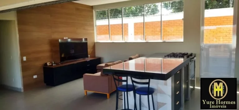 Imagem Casa de 3/4 Mobiliada Ótimo Padrão em condomínio Fechado